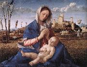 BELLINI, Giovanni, Madonna of the Meadow (Madonna del prato) gh